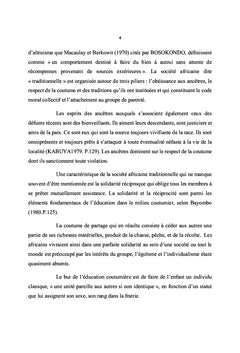 Comportement prosocial chez les écoliers du milieu rural de Mombongo