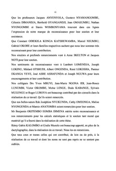 Identification et Évaluation de la protection des singes du Sankuru