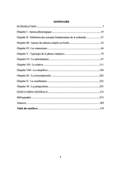 Etudes des phrases complexes de l'akye bodin