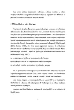 Etudes des phrases complexes de l'akye bodin