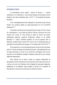 Imagerie du Thymolipome