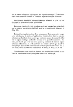 Quelques aspects de la théorie du point fixe pour les semi-groupes