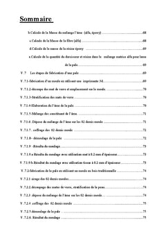 Pale eolienne en composite a renfort vegetale