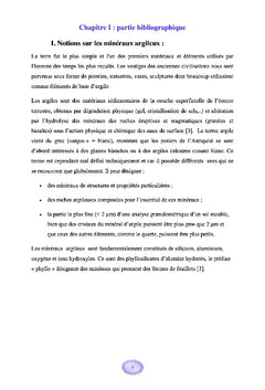Etude de l'élimination de tensioactifs par adsorption sur une argile