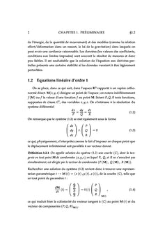 Equations aux Dérivées Partielles de nature physique