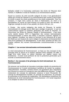 Protection internationale de l'environnement