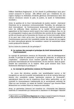 Protection internationale de l'environnement