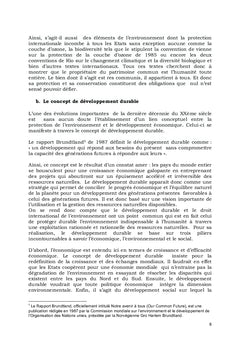 Protection internationale de l'environnement