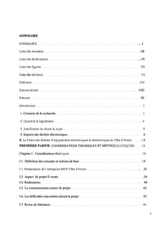 L'éducation à la gestion des déchets d'équipements