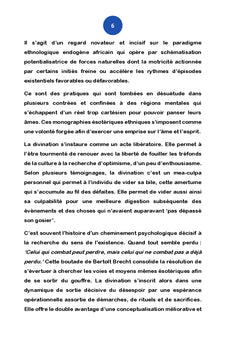 Divination et Anatocisme Culturel