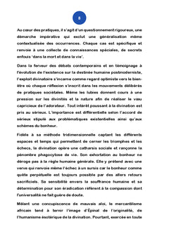 Divination et Anatocisme Culturel