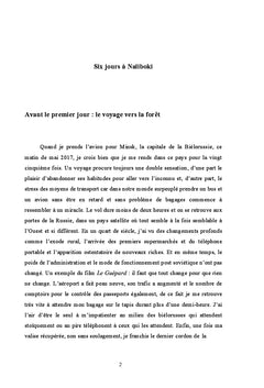 Voyages d'un écologue