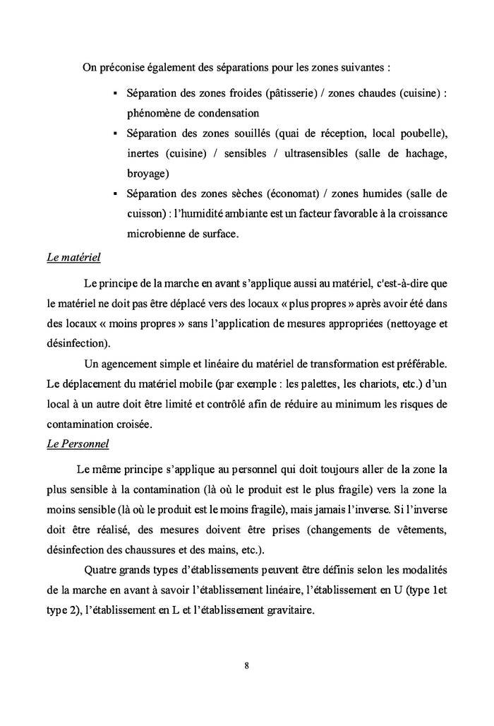 Hygiène et securite des aliments