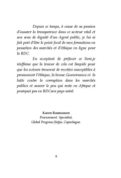 L'ethique et la lutte contre la Corruption dans les Marches Publics