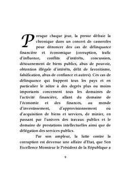 L'ethique et la lutte contre la Corruption dans les Marches Publics
