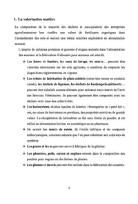 Valorisation des sous-produits des industries agro-alimentaires
