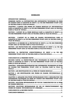 Le Droit à la vie et la prise en charge des personnes atteintes du VIH