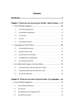 Traduction audiovisuelle: L'etude du sous-titrage selon les theories du fonctionnalisme et du Skopos