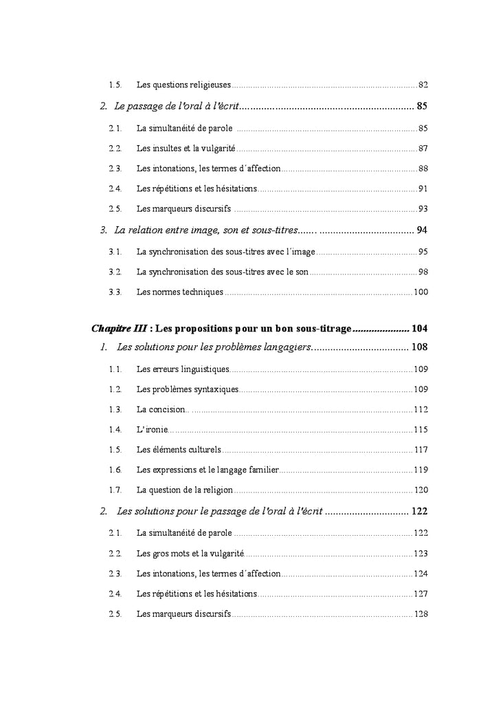 Traduction audiovisuelle: L'etude du sous-titrage selon les theories du fonctionnalisme et du Skopos