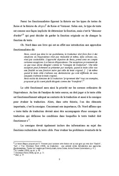 Traduction audiovisuelle: L'etude du sous-titrage selon les theories du fonctionnalisme et du Skopos