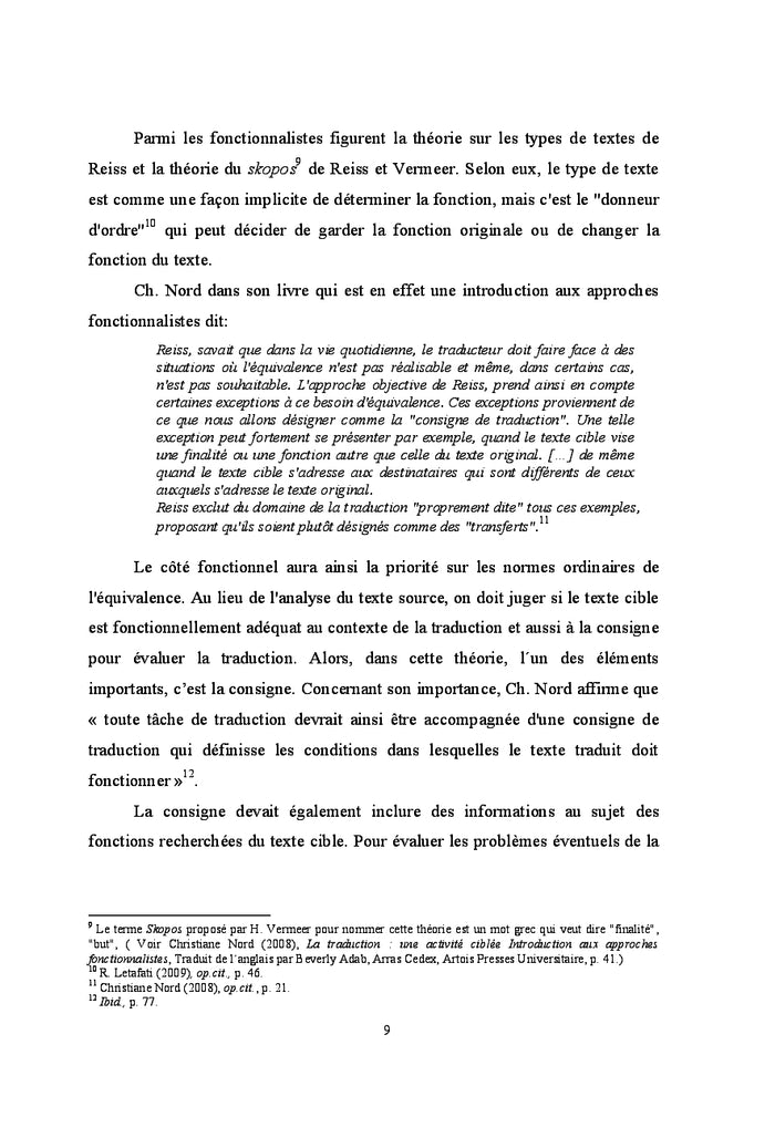 Traduction audiovisuelle: L'etude du sous-titrage selon les theories du fonctionnalisme et du Skopos