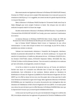 Discrimination des unités géologiques de Korhogo par fusion d'images