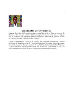 Travail des enfants à Kinshasa : Formes et descriptions