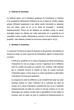 Sols non saturés et Dilatance-stabilité