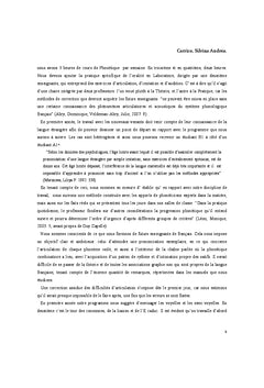 L'enseignement de la prononciation du français aux futurs professeurs