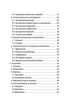 Vulnérabilité commune à la schizophrénie et au cannabis