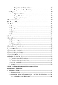 La mecanisation: une information precise sur les equipements agricoles