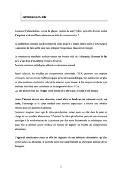 Troubles du comportement alimentaire: Repercussions en odontologie?