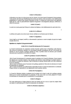 Kadhafi: Soldat d'Allah ou Précurseur Politique?