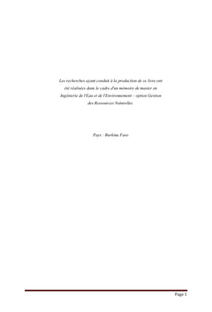Gestion des ressources naturelles, business vert-alimentation durable