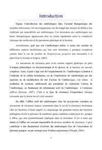 Pompes a efflux comme mecanisme de resistance aux antibiotiques