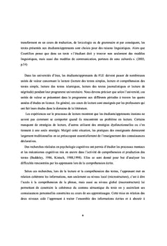 Enseignement de la lecture des textes littéraires en classe du FLE en Iran: défauts et solutions