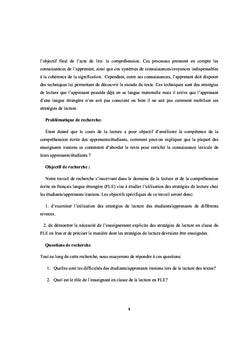 Enseignement de la lecture des textes littéraires en classe du FLE en Iran: défauts et solutions