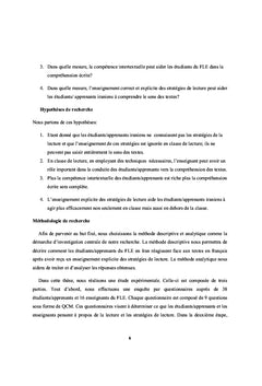 Enseignement de la lecture des textes littéraires en classe du FLE en Iran: défauts et solutions