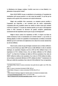 Importations et balance commerciale