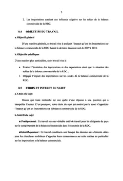 Importations et balance commerciale