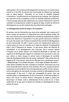 Développement et entrepreneuriat collectif