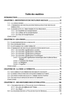 Éléments de socio-anthropologie des mutations sociales