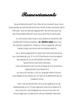 Étude Comparative entre Structures de différentes rigidité