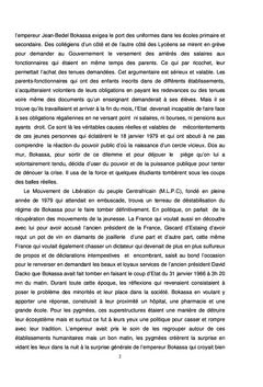 République Centrafricaine: Marginalité et violences