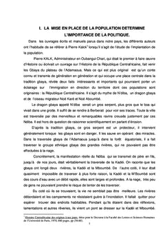 République Centrafricaine: Marginalité et violences