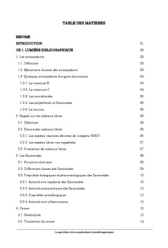 La quercétine et les complications chimiothérapeutiques