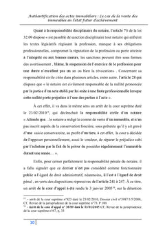 Authentification des actes immobiliers le cas de VeFA