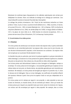 Développement des modèles de transferts massiques et thermiques