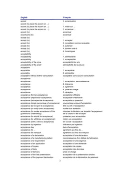 Dictionnaire des termes techniques douaniers Anglais/Français