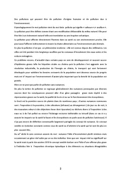 La lutte contre les pollutions et nuisances au Mali